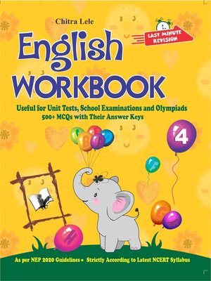 cover image of en - English Workbook Class 4